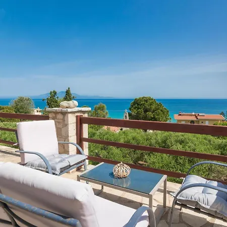 ヴィラ Ionian Zante Nout 200 M From The Beach チィリヴィ